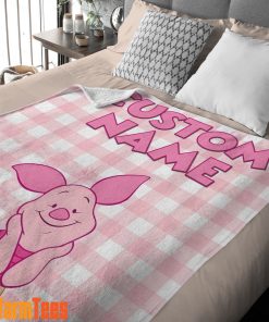 Winnie-The-Pooh Piglet Blanket Fleece Customized Blanket