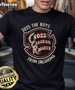 Good Cross Canadian Ragweed The Boy From Oklahoma Concert 2025 T-Shirt featuring vibrant graphics and concert details.