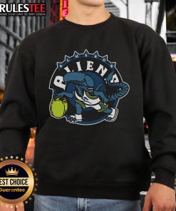 Cozy Awesome Acheron Aliens sweatshirt featuring vibrant alien graphics for sci-fi enthusiasts.