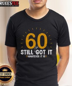 Alt Text: Awesome 60th Birthday T-Shirt design celebrating 60 years old with vibrant colors and fun graphics.