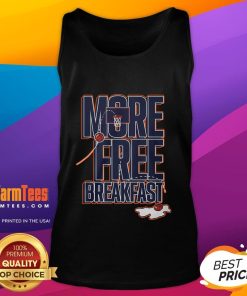Awesome Auburn More Free Breakfast Tank Top featuring a vibrant design, perfect for casual wear and breakfast outings.