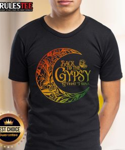 Awesome Back To The Gypsy That I Was T-Shirt featuring a stylish design perfect for fans of vintage music apparel.