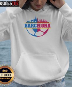 Awesome Barcelona City Hoodie featuring vibrant design and cozy fit, perfect for fans of Barcelona's vibrant culture.