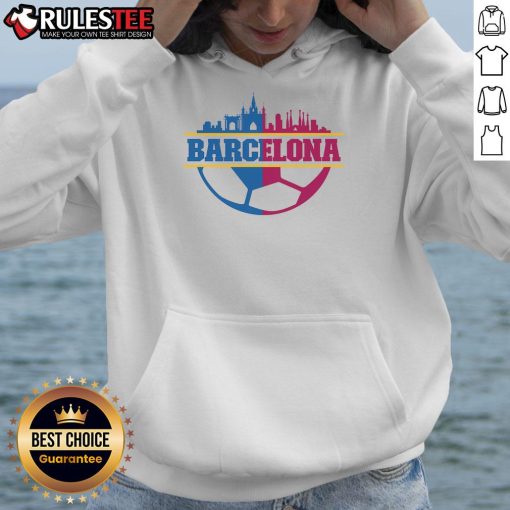 Awesome Barcelona City Hoodie featuring vibrant design and cozy fit, perfect for fans of Barcelona's vibrant culture.