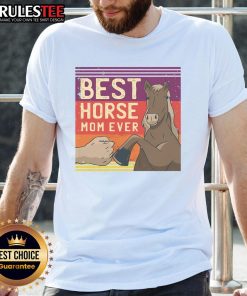 Awesome Best Horse Mom Ever T-Shirt featuring a stylish design for proud horse moms, perfect for any equestrian enthusiast.