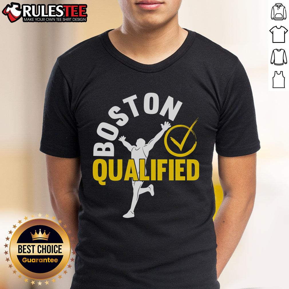 Awesome Boston Qualifier Proud Marathon Running T Shirt Awesome Boston Qualifier Proud Marathon Running T-Shirt featuring a bold design celebrating marathon achievements.