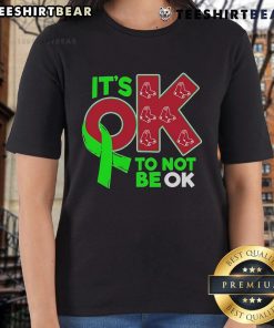 Awesome Boston Red Sox 'It's OK to Not Be OK' ladies tee featuring a stylish design for baseball fans.