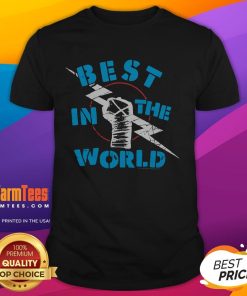 Awesome CM Punk Best In The World T-Shirt featuring bold graphic design and vibrant colors for wrestling fans.