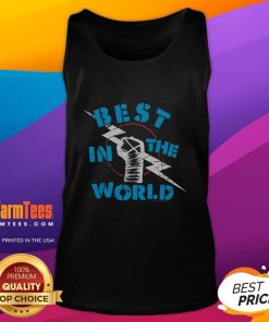 Awesome CM Punk Best In The World tank top featuring bold graphics and a comfortable fit for wrestling fans.