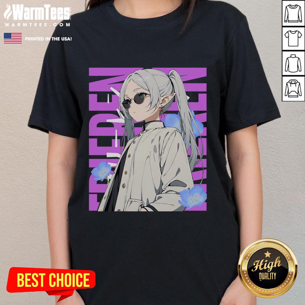 Awesome Cool Chill Day With Frieren Ladies Tee Awesome cool chill day with Frieren Ladies Tee, featuring stylish design and vibrant colors for a relaxed look.