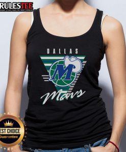 Awesome Dallas Mavericks Final Seconds tank top featuring vibrant team colors and logo, perfect for fans and game day.