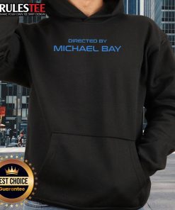 Awesome Directed By Michael Bay hoodie featuring bold graphics and a stylish design, perfect for fans of the filmmaker.