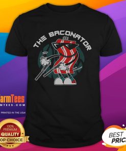 Awesome I Am The Baconator Meat Food Breakfast Bacon T-Shirt featuring a fun bacon graphic for food lovers.