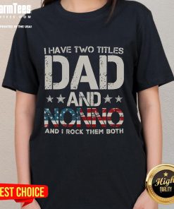 Awesome Dad and Nonno shirt with US flag design for Father's Day, perfect gift for proud fathers and grandfathers.