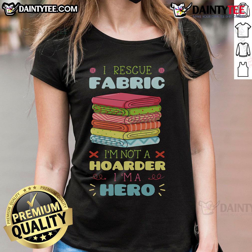 Awesome I Rescue Fabric Sewing Sewer Sewist Tailor Quiltier Stitcher Ladies Tee Awesome I Rescue fabric tee for sewing enthusiasts, tailors, and quilters, perfect for ladies who love to stitch.
