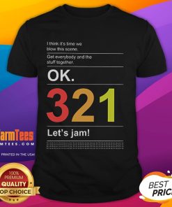 Awesome 'It's Time We Blow This Scene' graphic t-shirt featuring a bold design, perfect for fans of unique apparel.