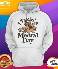 Awesome Kes I Takin A Mental Day Hoodie in vibrant colors, perfect for casual wear and promoting self-care.