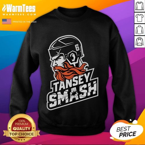 Awesome Kevin Tansey wearing a Sheffield Steelers hockey sweatshirt, showcasing team spirit during a game.