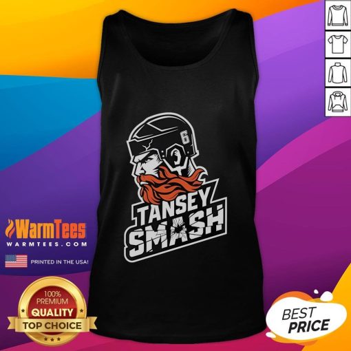 Awesome Kevin Tansey wearing a Smash Sheffield Steelers hockey tank top during a game, showcasing team spirit and style.