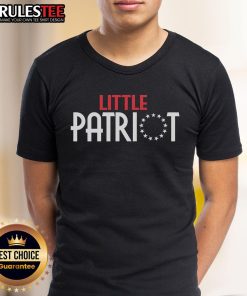 Awesome Little Patriot Stars T-Shirt featuring vibrant star graphics, perfect for kids who love patriotic fashion.