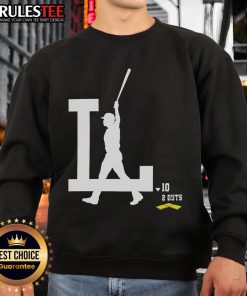 Awesome Los Angeles Dodgers baseball logo sweatshirt featuring a stylish design for fans, perfect for game day.
