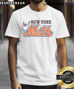 Awesome New York Meth T-Shirt featuring a bold graphic design and vibrant colors, perfect for streetwear enthusiasts.