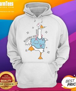 Funny nurse goose meme hoodie featuring an awesome registered silly goose design, perfect for hospital humor lovers.