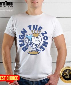 Awesome Reign The Zone Crown Town T-Shirt featuring a vibrant design and comfortable fit for casual wear.