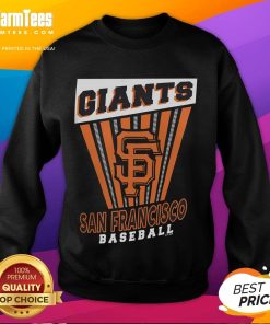 Awesome San Francisco Giants baseball starter sweatshirt in vibrant colors, perfect for fans and game day wear.