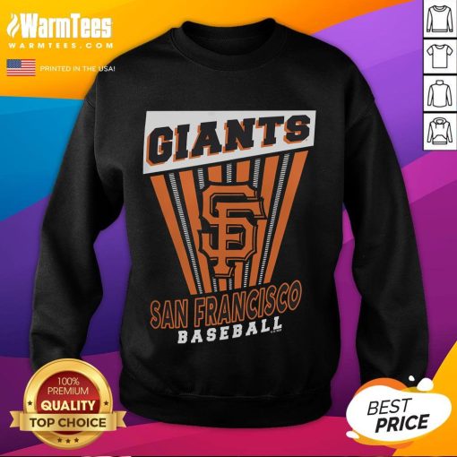Awesome San Francisco Giants baseball starter sweatshirt in vibrant colors, perfect for fans and game day wear.