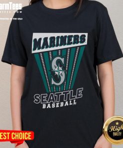 Awesome Seattle Mariners Baseball Starter Ladies Tee featuring team colors and logo, perfect for fans and casual wear.
