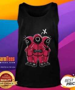 Awesome Squid Gamers Tank Top featuring vibrant squid graphics, perfect for gaming enthusiasts and casual wear.