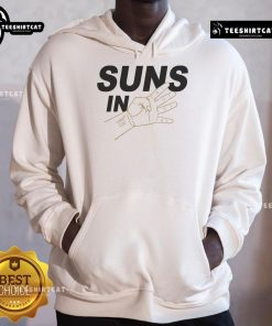 Awesome Suns In 4 Playoff Basketball Hoodie featuring vibrant team colors and a stylish design, perfect for fans.