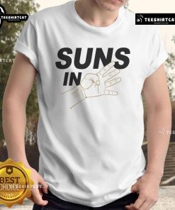 Awesome Suns In 4 Playoff Basketball T-Shirt featuring vibrant graphics celebrating the Phoenix Suns' playoff spirit.