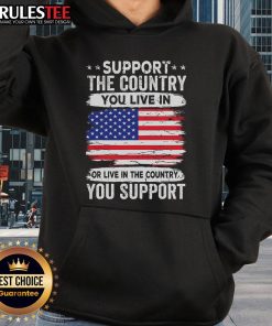 Awesome Support hoodie featuring the American flag, perfect for showing pride in your country or supporting America.