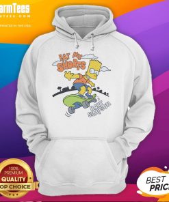 Awesome The Simpsons Bart Simpson Eat My Shorts Hoodie featuring vibrant colors and iconic cartoon design.