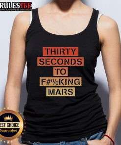 Awesome Thirty Seconds To Fcking Mars Ombre Censored 2025 Tank Top featuring a vibrant gradient design and bold logo.