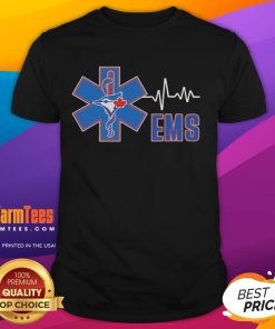 Awesome Toronto Blue Jays Ems Rod Of Asclepius T-Shirt featuring a stylish design for fans and sports enthusiasts.