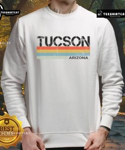Awesome Tucson Vintage Retro 80s Sweatshirt featuring bold graphics and vibrant colors, perfect for retro fashion lovers.