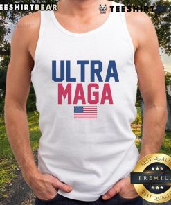 Awesome Ultra MAGA America Flag Tank Top featuring a bold design for patriotic style and support of MAGA ideals.