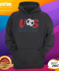 Awesome US Soccer 1993 Crest Hoodie featuring a vintage design and vibrant colors, perfect for soccer fans.
