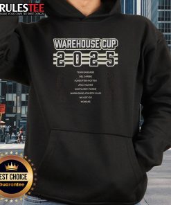 Awesome Warehouse Cup Warehouse Athletic Club 2025 Hoodie featuring a stylish design and vibrant colors for athletes.