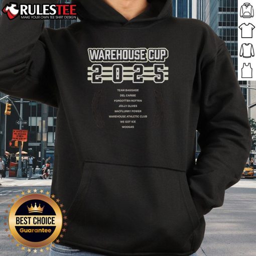 Awesome Warehouse Cup Warehouse Athletic Club 2025 Hoodie featuring a stylish design and vibrant colors for athletes.