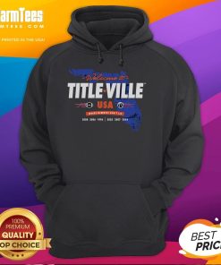 Awesome Welcome to Titleville USA hoodie featuring vibrant graphics and cozy design, perfect for casual wear.