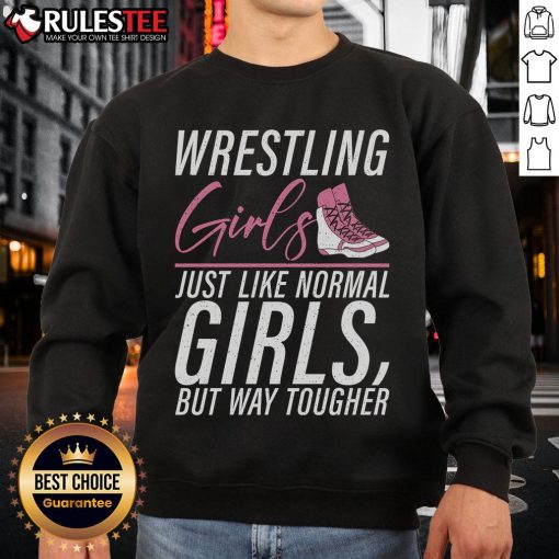 Awesome wrestling girls sweatshirt showcasing strong female athletes, combining style and toughness for every wrestling fan.