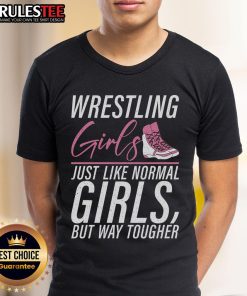 Awesome Wrestling Girls T-Shirt featuring tough girls showcasing strength and style, perfect for wrestling enthusiasts.