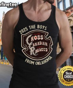 Alt Text: Good Cross Canadian Ragweed The Boy From Oklahoma Concert 2025 tank top design featuring vibrant graphics and band logo.