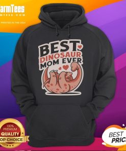Alt Text: Cute Best Dinosaur Mom Ever Mamasaurus Hoodie in vibrant colors, perfect gift for dinosaur-loving moms.
