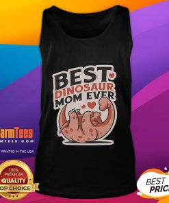 Adorable Mamasaurus tank top for the best dinosaur mom ever, featuring a cute design perfect for Mother's Day.