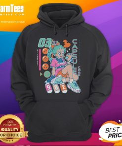 Adorable Bulma Boyfriend Detector hoodie from Capsule Corporation, perfect for anime fans and retro style lovers.